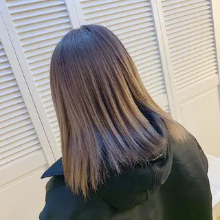 ミディアム カラー GO TODAY SHAiRE SALON 町田店所属・🫧大森 知夏🫧のヘアスタイル
