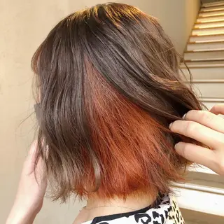 ミディアム hair make belle所属・國生 香織のヘアスタイル