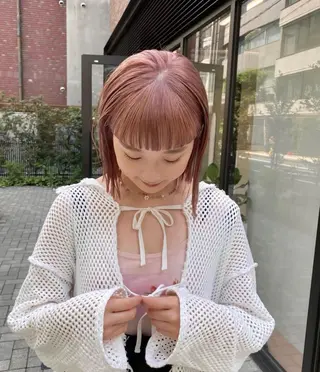 カラー 今福 彩海のヘアスタイル