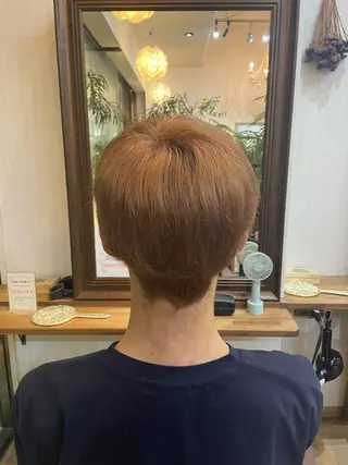 ショート カラー メンズ 浦野 翔のヘアスタイル