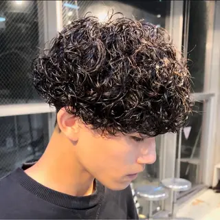 パーマ メンズ 高橋 晴のヘアスタイル