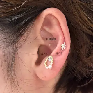 ネイル/耳つぼ /新ホワイトニングのネイルデザイン