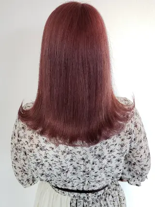 セミロング カラー ヘアアレンジ 成瀬 弘光のヘアスタイル