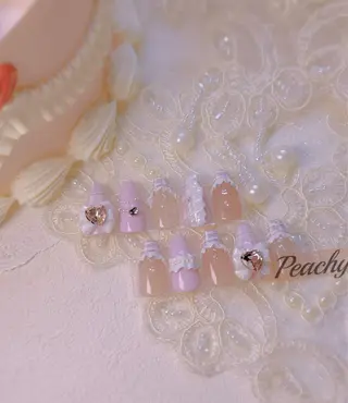 ネイル Peachy 🍑のネイルデザイン