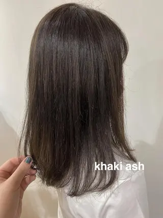 ロング カラー merc.🌿💚 八幡真衣のヘアスタイル