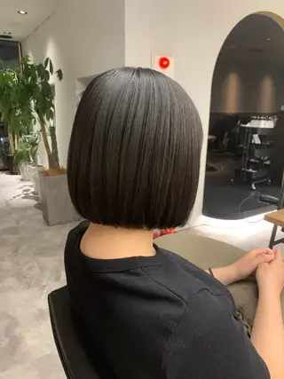 ショート パーマ Rubik's 和歌山×ミルボンAujua 認定サロン所属・濱野 晃佑のヘアスタイル