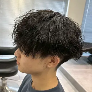 パーマ メンズ HYPE所属・波巻き🌊✖️ シャドウ🐾/AOIのヘアスタイル