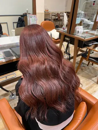 カラー 菊地 美悠のヘアスタイル