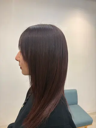 ロング ukyo/カラー/ ブリーチ/ハイライトのヘアスタイル