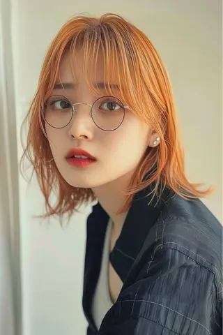 ショート カラー lana hair 新宿/髪質改善/韓国のヘアスタイル