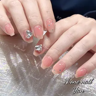 ネイル 長いだし/スカルプ/ パラシェルN.oneのネイルデザイン