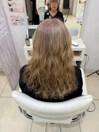 ロング カラー 🤎ベージュカラー/ 髪質改善/山岸🤎のヘアスタイル