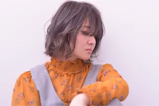セミロング 福元 保雄のヘアスタイル