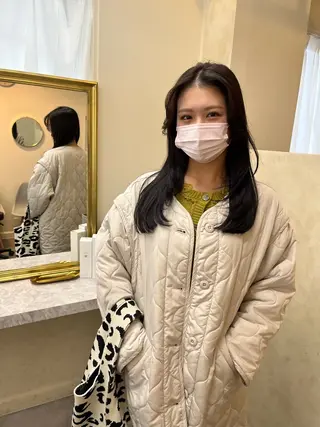 ロング カラー Charme所属・佐藤 瑚碧のヘアスタイル