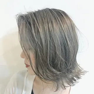 ミディアム カラー [店長]加地 峻のヘアスタイル