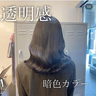 セミロング カラー ヘアアレンジ 🌷愛されヘア🌷 伊藤　万裕のヘアスタイル