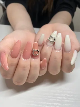 ロング LBnail.sae /おえかきネイルのネイルデザイン