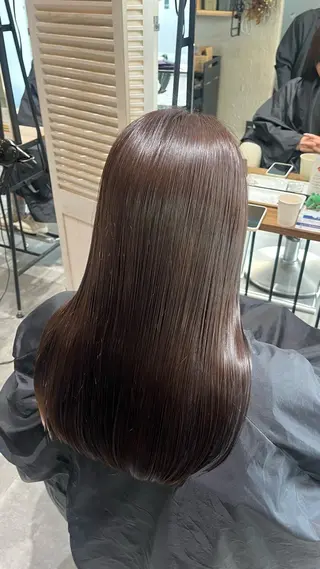 ロング カラー Glimpseあやね 🎀大濠のヘアスタイル