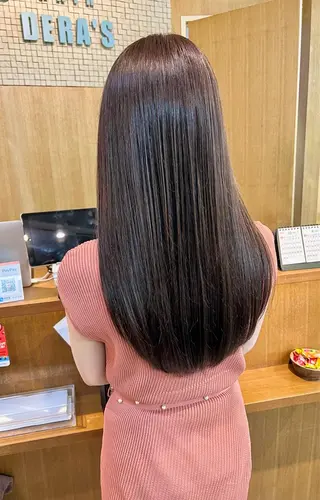 ロング カラー 透明感カラー/ イルミナカラーヒロキのヘアスタイル