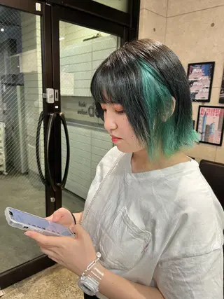 カラー dot .tokyo所属・中村 彩夏のヘアスタイル