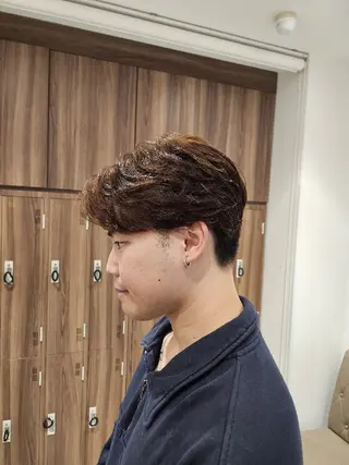 メンズ パーマ パーマ/縮毛矯正/ 韓国ヘア/副店長和田のヘアスタイル