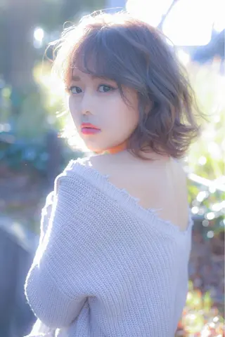 ミディアム カラー 永田 崇のヘアスタイル