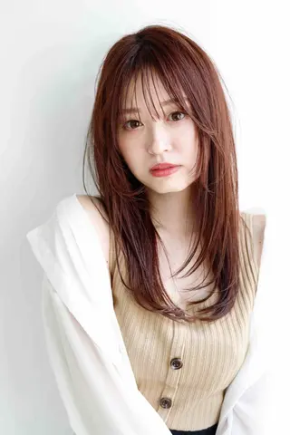 ロング 横野 孝志のヘアスタイル