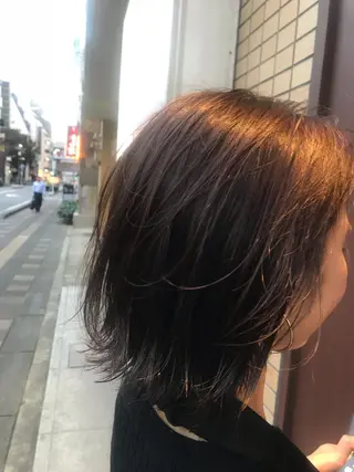 ミディアム カラー ショートスタイル /tomo.のヘアスタイル