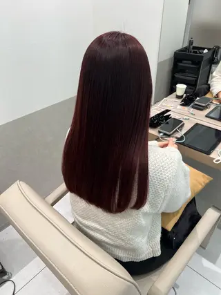 ロング Eleanor 池袋 ミカのヘアスタイル