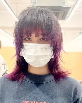 ミディアム カラー カラー系/カット特化 🟠オオタキマサシのヘアスタイル