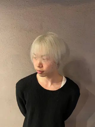 カラー メンズ QUONHEAL谷町店所属・スガワラ レオのヘアスタイル