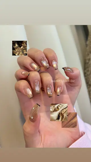 ネイル mofie🤍ユミ/ 恵比寿/パラジェルのネイルデザイン