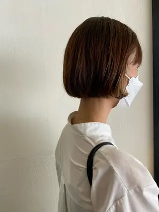 ミディアム カラー LOVESTOIKE 堂本のヘアスタイル