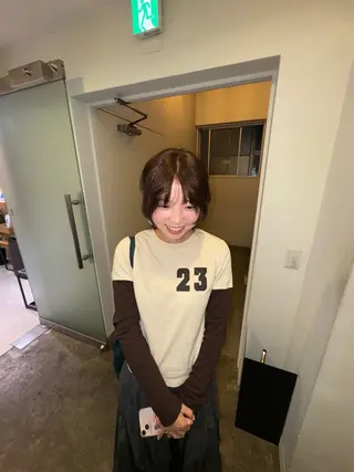 ショート カラー GO TO DAY SHAIRE SALON SHIBUYA SOL所属・半個室サロン 早坂僚太のヘアスタイル