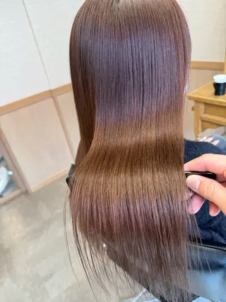 ロング GO TODAY  SHAiRE SALON 名古屋店所属・艶カラー/髪質改善/ 西　大喜(ひろき)のヘアスタイル