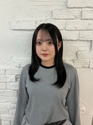 カラー モデル募集中/西梅田 かえで🎀のヘアスタイル