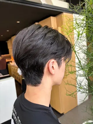 ショート パーマ 酸スト/フェザー パーマ/三谷海斗のヘアスタイル