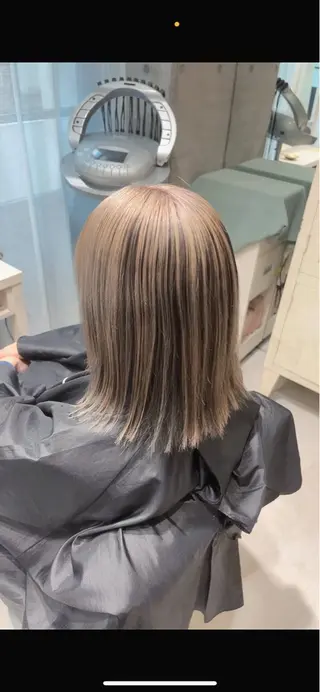 カラー 佐藤 万倫💞⭐️のヘアスタイル