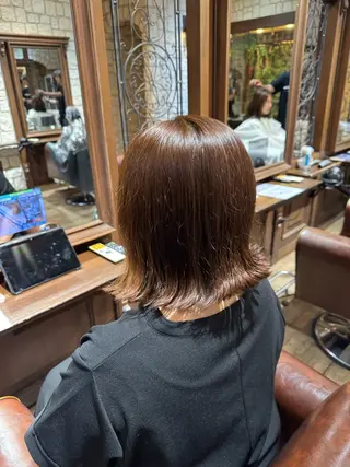 パーマ オノ ソウイチロウ/ ブリーチ/パーマのヘアスタイル