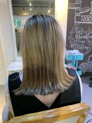 ミディアム カラー scene.所属・TOPstylist ✂️フセケイタ✂️のヘアスタイル