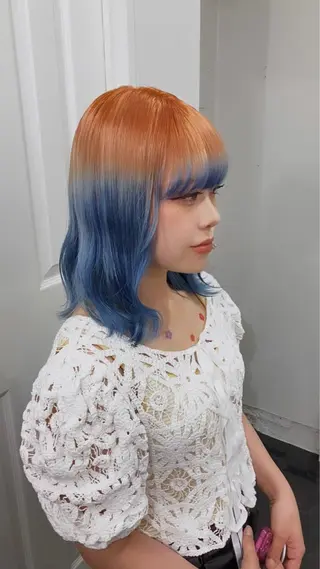 ショート カラー 🥣ミコト/ウルフ ハイトーン特化🥣のヘアスタイル