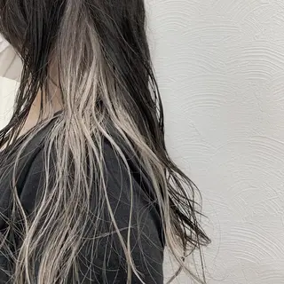 ロング カラー 韓国ヘア 🦋KIRA🦋のヘアスタイル