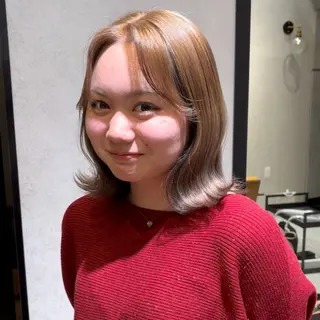 ミディアム Natsuki/韓国 ボブ/レイヤーカットのヘアスタイル