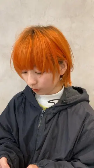 ショート カラー .room.所属・✨髪質改善✨ 河合一樹のヘアスタイル