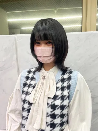 ショート カラー ヘアアレンジ 🎀プルエクステ みまひかる🎀のヘアスタイル