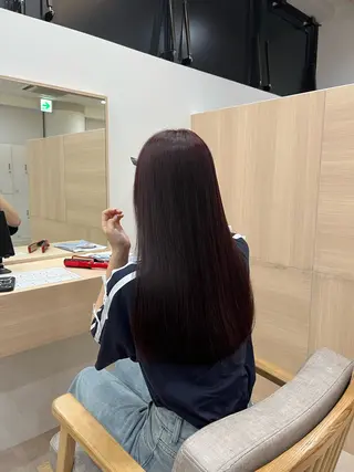 ロング カラー little×RINNE 栄所属・栄美容師/ ふう💇🏼‍♀️のヘアスタイル