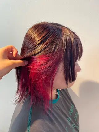 カラー MINDS LINO Reinaのヘアスタイル