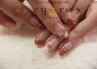 ミディアム ネイル ネイルサロン Cureのネイルデザイン