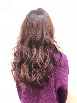 ロング カラー 韓国ヘア🤍髪質改善 🇰🇷AKANEのヘアスタイル