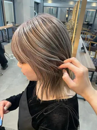 ショート 髪質改善カラー🫧 横浜/liberteのヘアスタイル